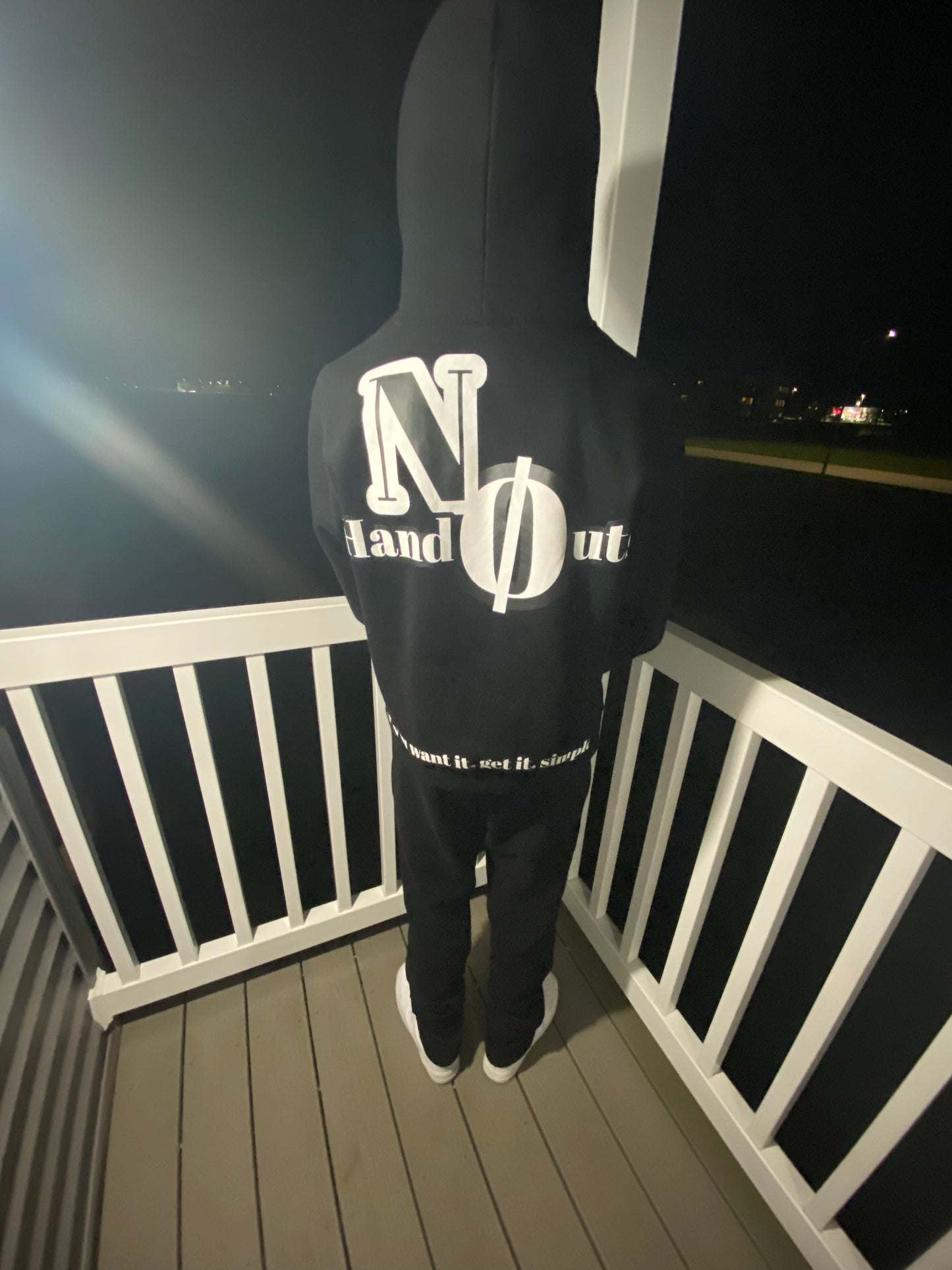Beat The Odds/ No Handouts Sweatsuit